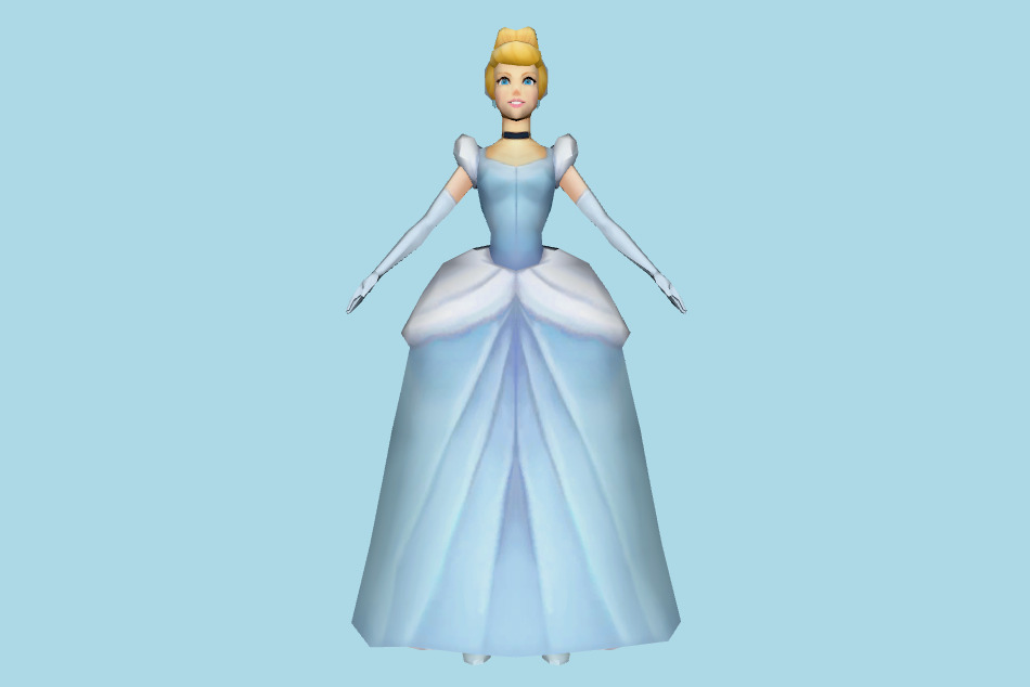 Cinderella 3d model