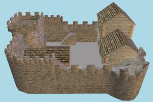 Stronghold stronghold, castle, country, house, building, build, domicile, structure