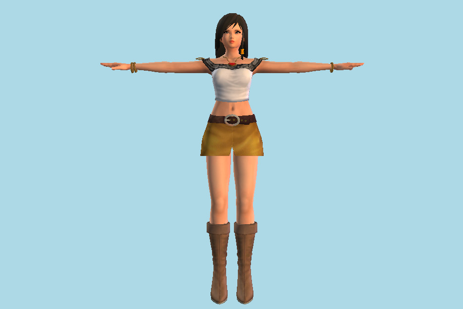 DOA: Dimensions - Kokoro 3d model