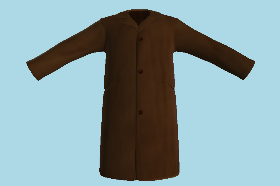 Coat 3d model