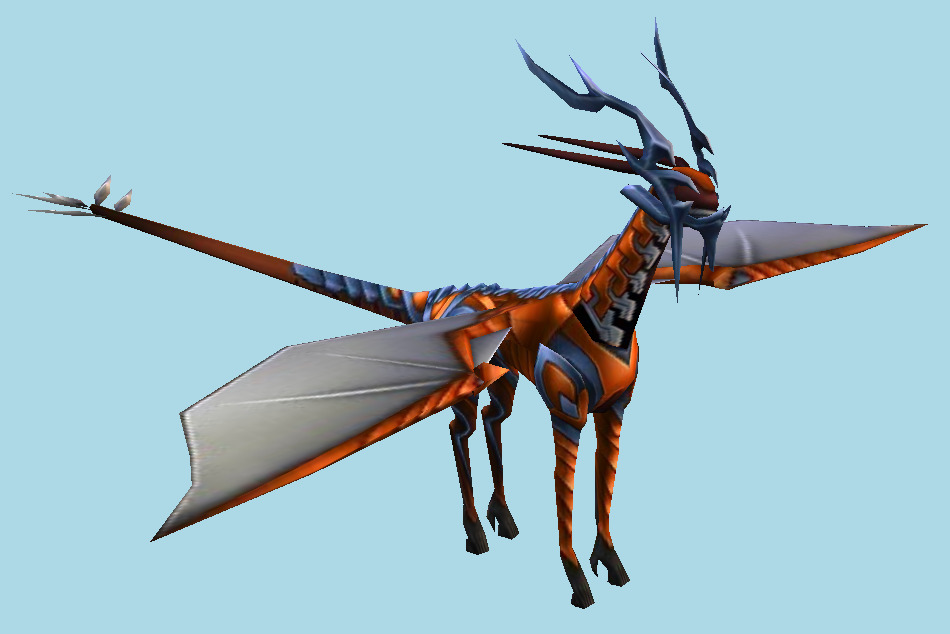 Super Smash Bros. Water Dragon 3d model
