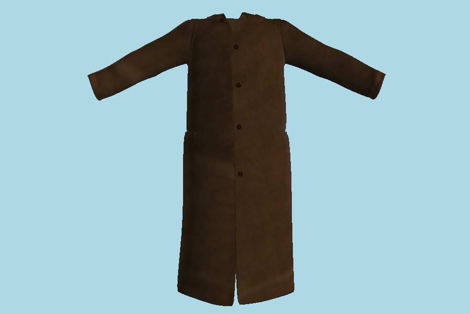 Coat 3d model