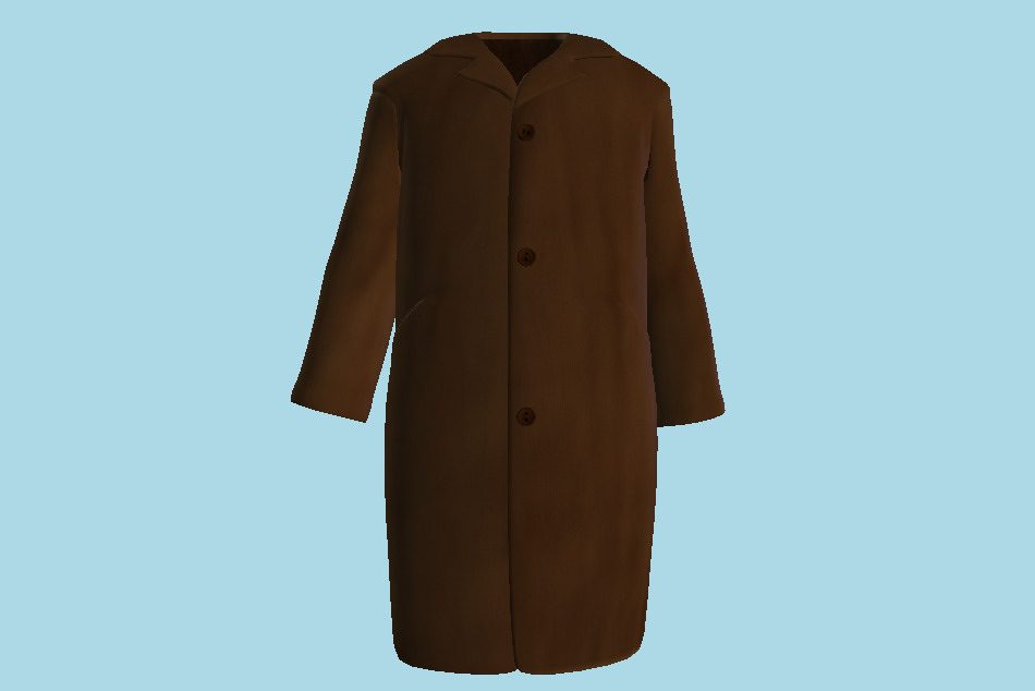 Coat 3d model