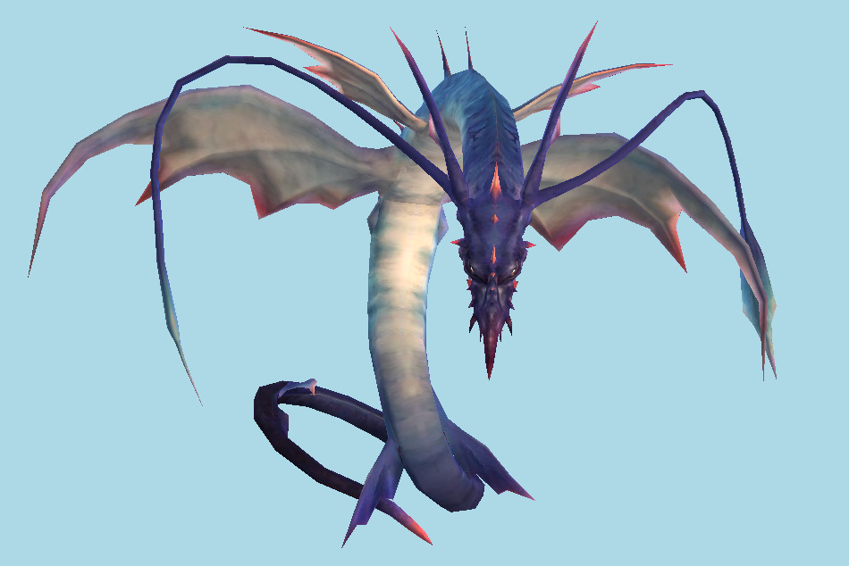 Winged Dragon 3d model