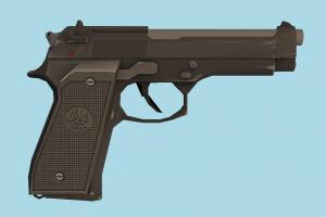 Pistol pistol, handgun, weapon, gun, firearm, arm