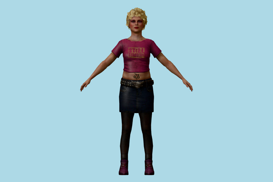 Silent Hill: Shattered Memories - Dahlia Mason 3d model