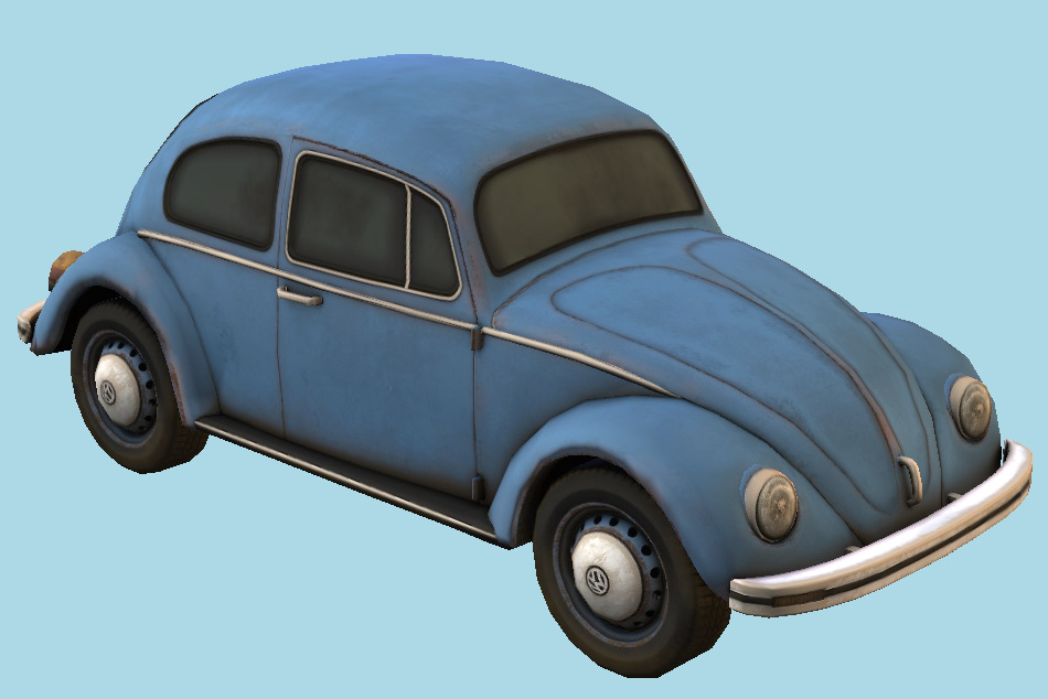 Volkswagen Beetle 3d model