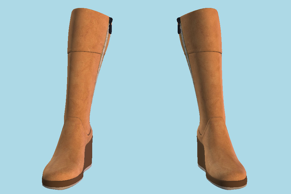 Winter Shoes 3d model