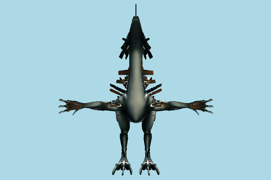 Naruto Shippuden: Dragon Blade Chronicles Electric Dragon 3d model