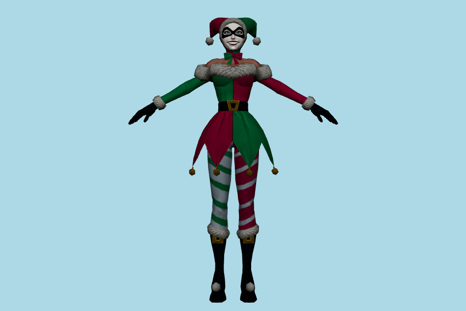 Infinite Crisis: HarleyQuinn Candy Cane 3d model