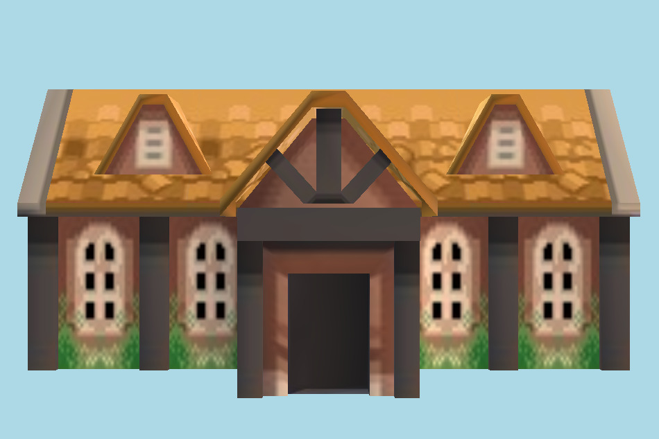 Pokémon Platinum Old Chateau 3d model