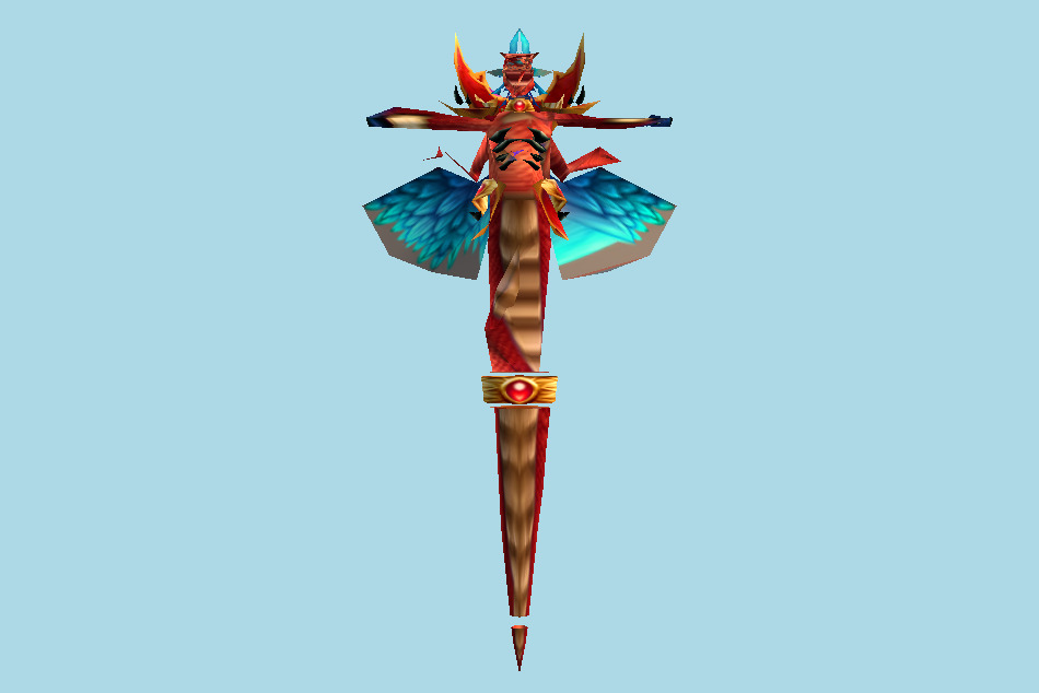 Red Dragon 3d model