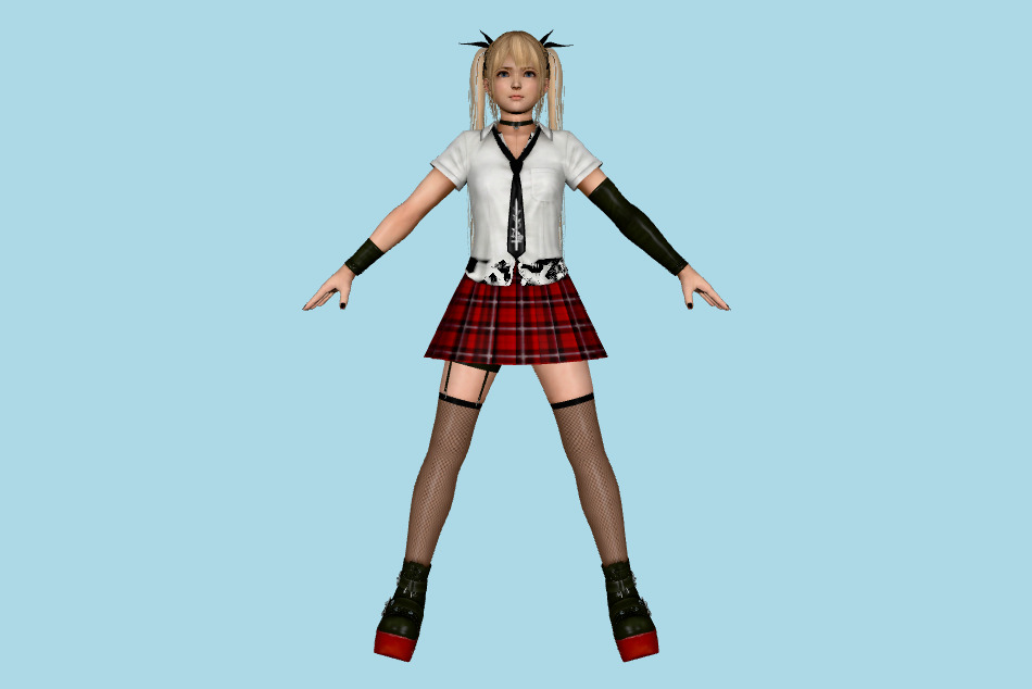 Dead or Alive 5 - DOA5 Marie Rose 3d model