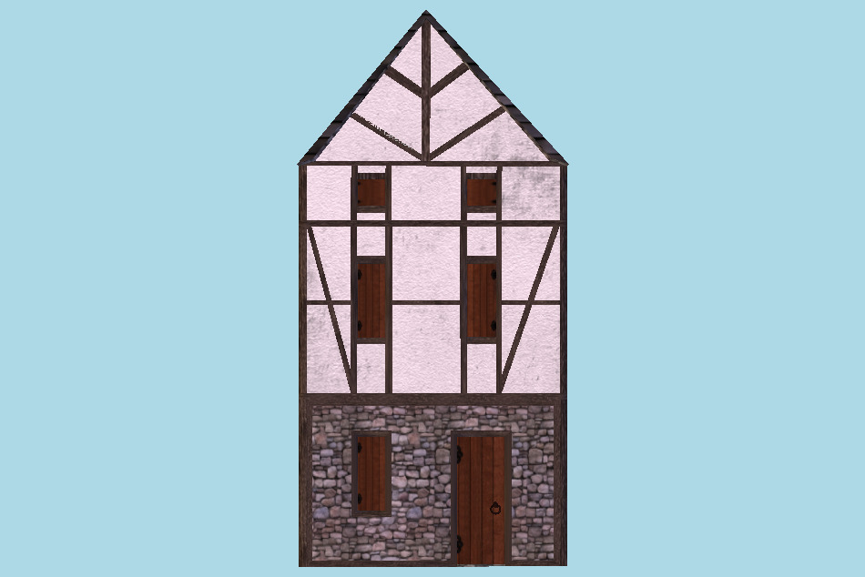 House Enxaimel 3d model
