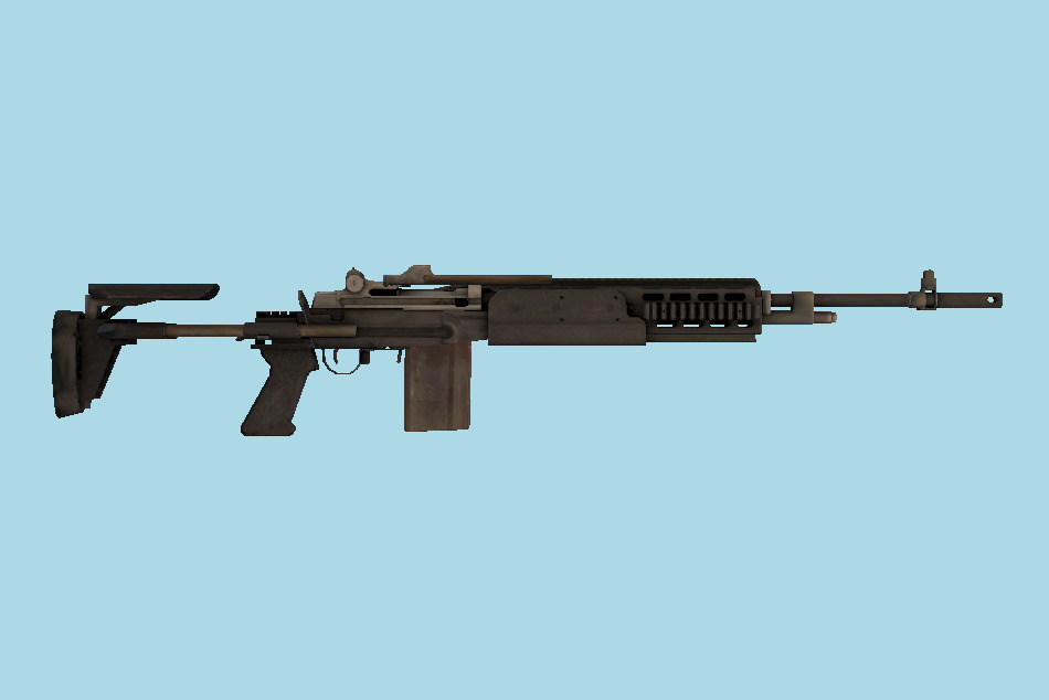 EBR Weapon 3d model