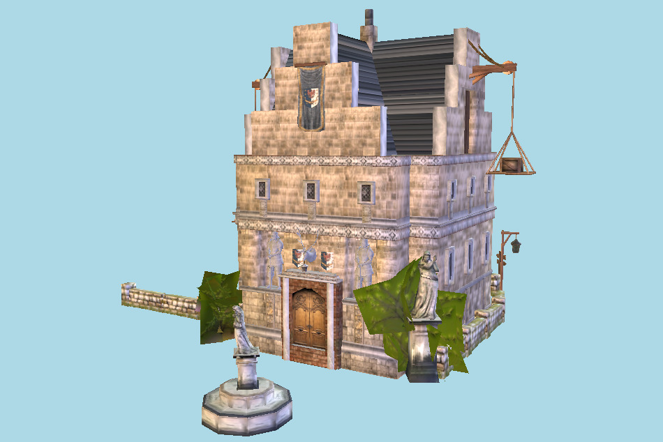 Castle 3d model