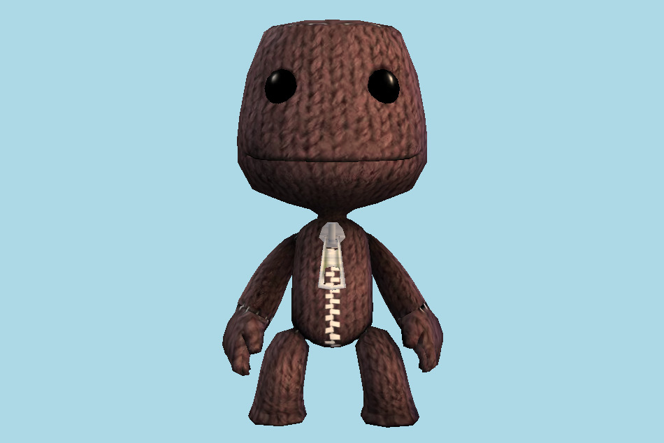 LittleBigPlanet Sackboy 3d model