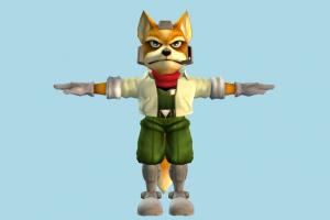 Fit Fox fox, animal-character, character, cartoon