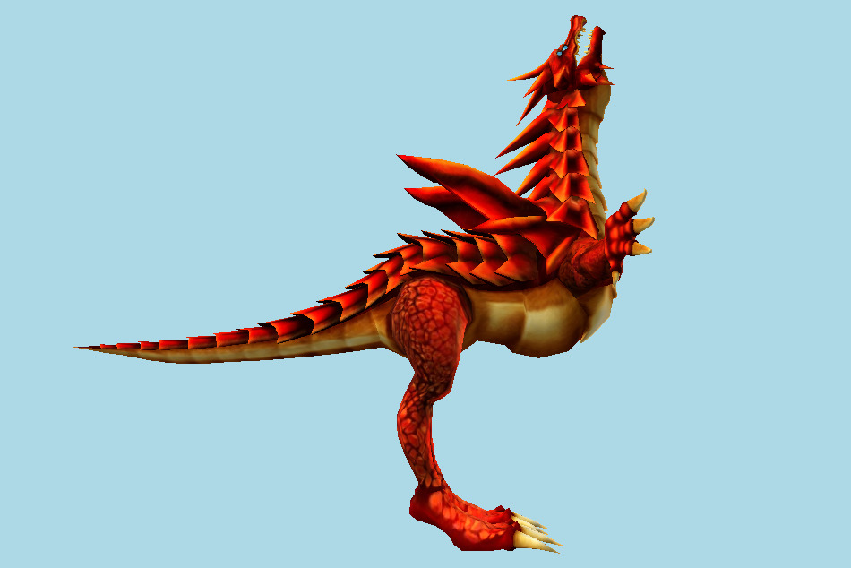 Naruto Shippuden: Dragon Blade Chronicles Fire Dragon 3d model