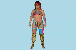 Asuka WWE wwe, wwf, wcw, wrestler, girl, female, woman, lady, bikini, people, human, character