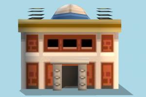 Building house, home, building, city, build, apartment, flat, residence, domicile, structure, mansion, palace, lowpoly