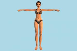 Lara Croft Bikini lara, croft, lara_croft, lara-croft, girl, bikini, female, woman, lady, , people, human, character
