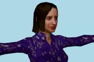 Urban Girl DR1, girl, urban, female, woman, lady, people, human, character