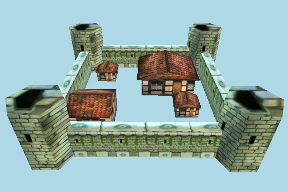 Castle 3d model