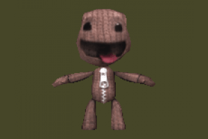 Sackboy teddy, character, toy, LBP, swoop