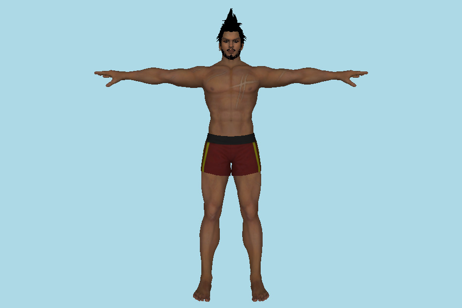Diego Seaside Eden 3d model