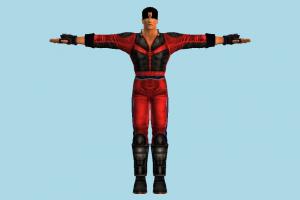 Tekken Jin tekken, man, male, people, human, character