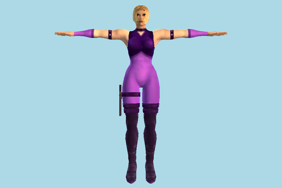 Tekken Nina Tag Tournament 3d model