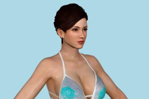 DOA Alma Girl DOA5, DOA, bikini, hentai, , female, girl, woman, people, human, character