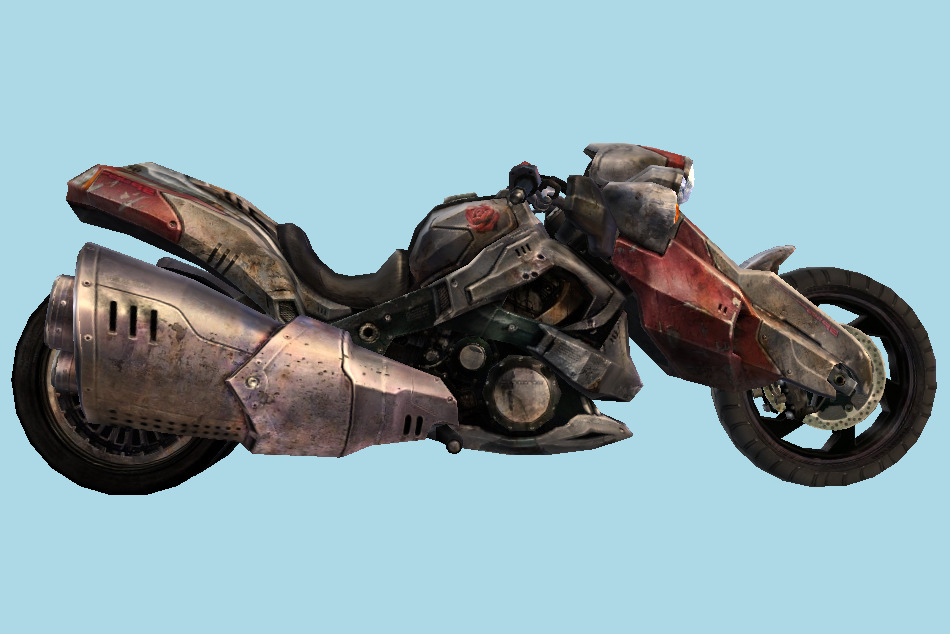 Motorcycle Bike 3d model