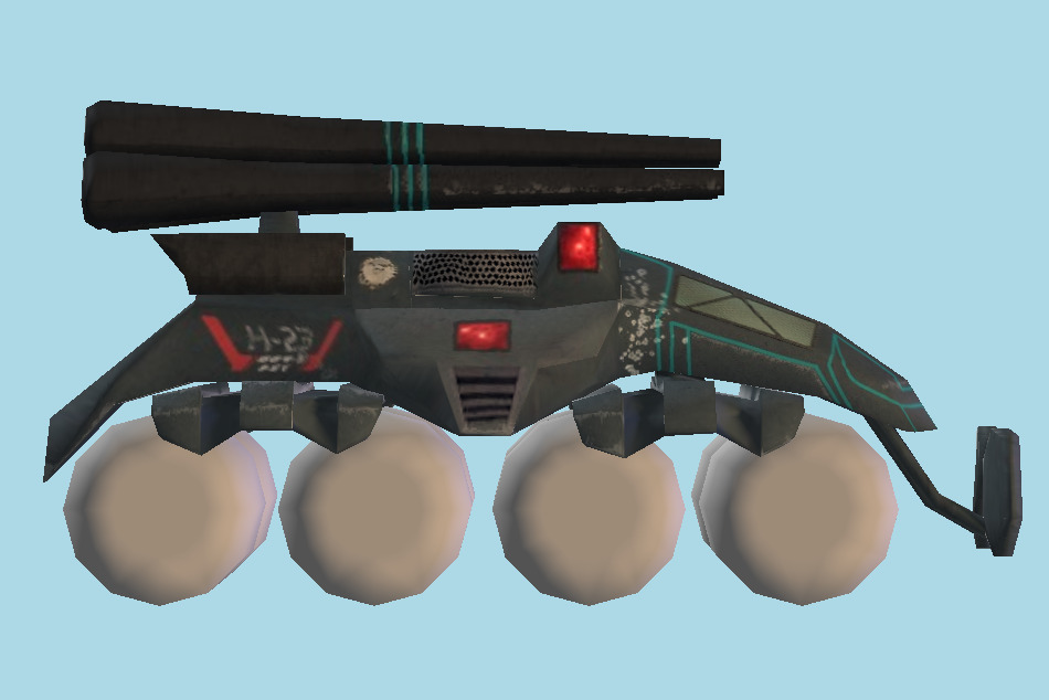 SiFi Vehcile 3d model