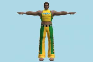 Tekken Eddy Gordo Tekken, man, male, people, human, character