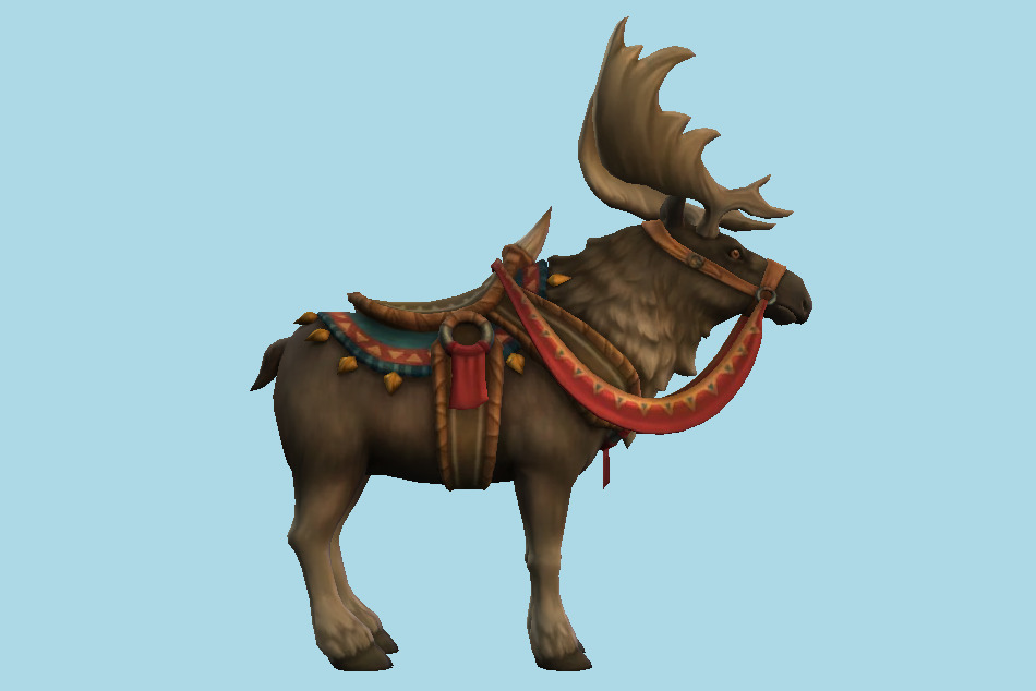 Battlerite Mount Moose 3d model