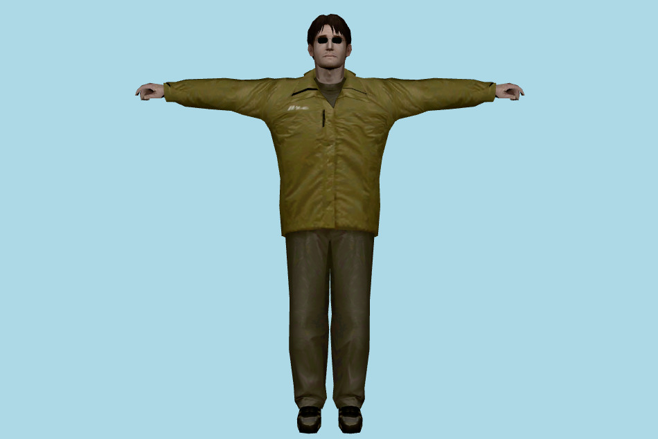 George Hamilton 3d model