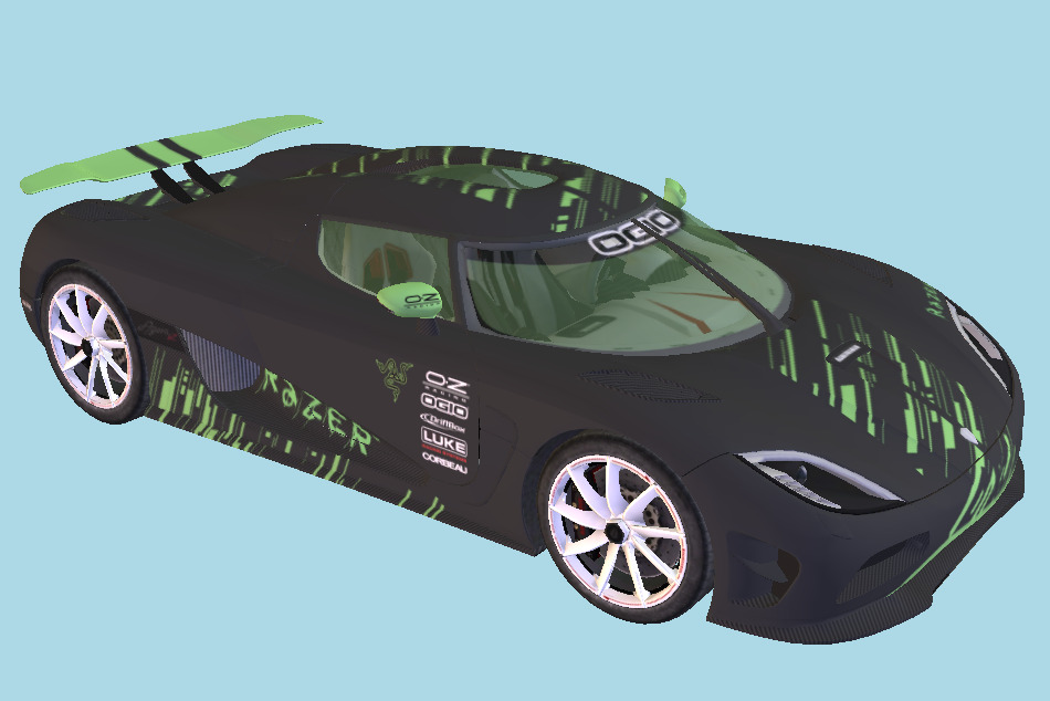 Koenigsegg Car Agera R 2013 3d model