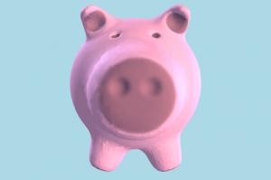 Pig pig, animal, cartoon, toon, toy, money, money-box
