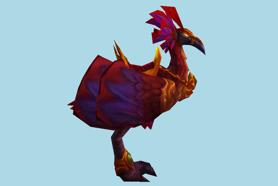 Hawkstrider Cockatrice Mounts 3d model