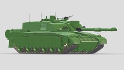 FV4034 Challenger 2 armor, armour, printing, army, british, third, vr, ar, titan, uk, challenger, generation, kingdom, main, print, tank, battle, 2, armoured, united, mbt, trojan, 3d, military, 1, 2e, cr2, fv4034, crarrv