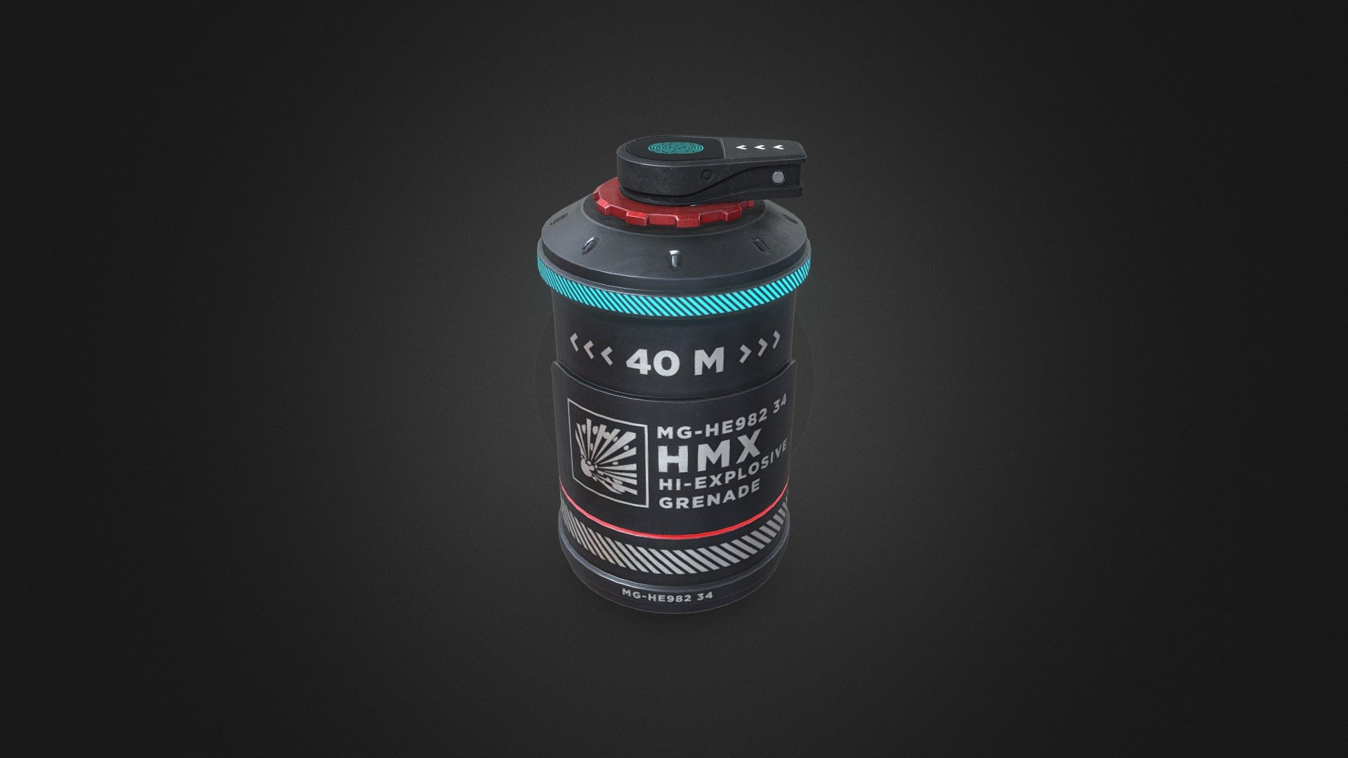 HMX HI-Explosive Grenade 

May used for modeling and texture for substance painter.

I hope like:) - HMX HI-Explosive Grenade - Download Free 3D model by MuratCanBayramcavus (@MuratCanBay) 3d model