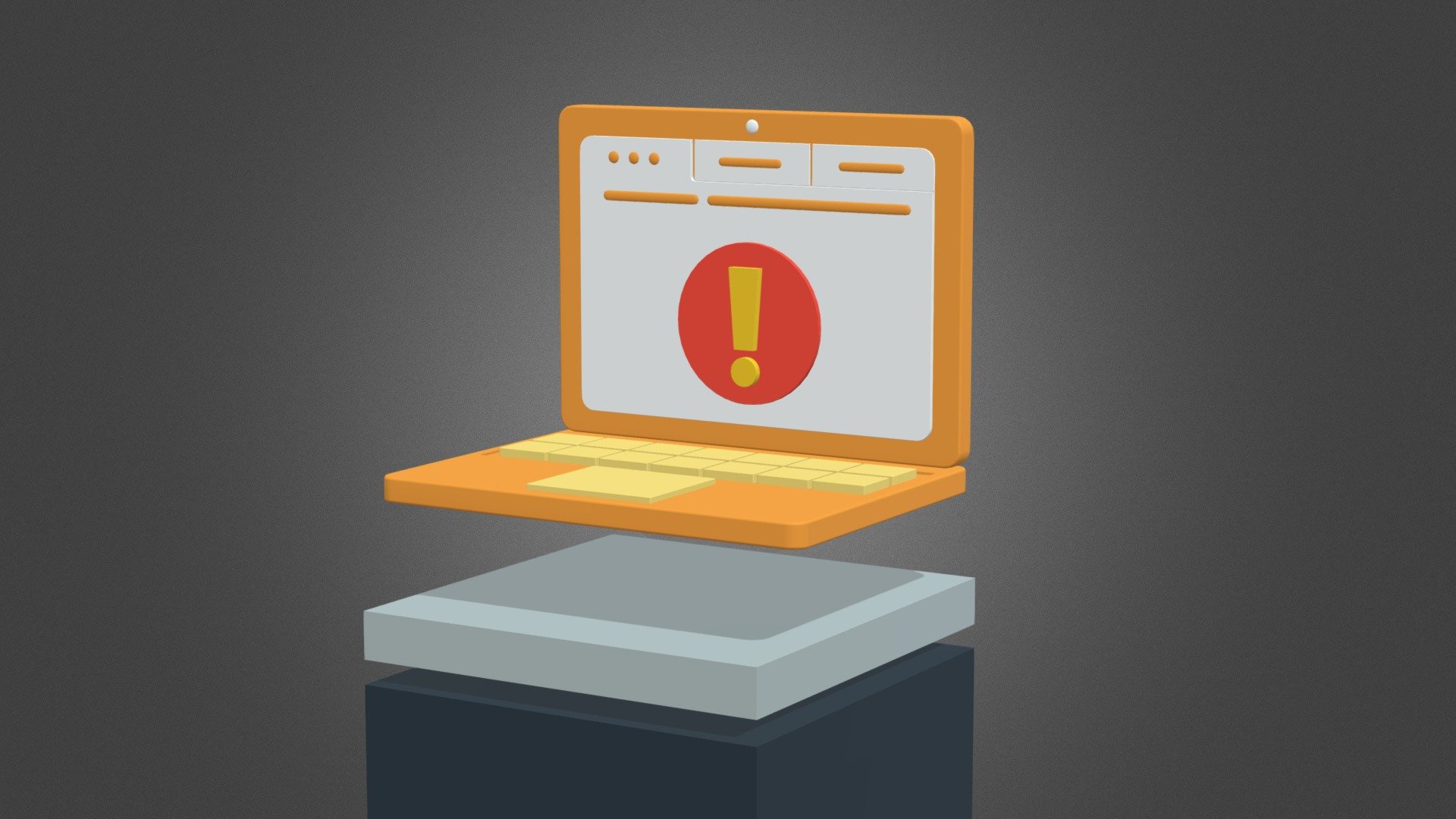 cartoon computer qute Amazon lowpoly

software: Maya 2019 render: arnold materials: yes textures: no rig: no animated: no UVs: no - Cartoon Laptop Computer qute lowpoly notebook - 3D model by CCChrisD 3d model