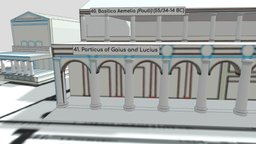 Roman Forum sketchup