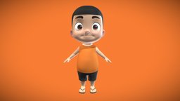 Ipang cute, chibi, kids, character, cartoon, man, clothing
