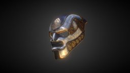 Futuristic Mask explore, mask, visor, helmet, sci-fi, futuristic, characterdesign, space