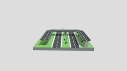 Road road, voxel, voxelart