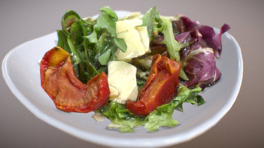 Air Canada - Premium Economy starter - 3D scan

Green salad with balsamic vinaigrette.

https://neutral.digital/portfolio/air-canada-virtual-reality/ - Green salad - 3D model by neutraldigital 3d model