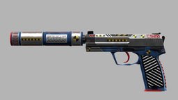 Usp Crashed v2 / CS20 csgo-csgoworkshop-csgoskin, cs20